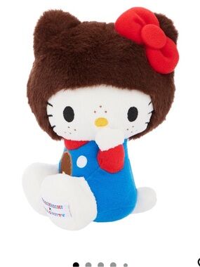 7” Monchhichi x Hello Kitty Costume Plush Doll
